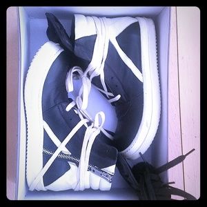 Rick Owens LEATHER SNEAKERS